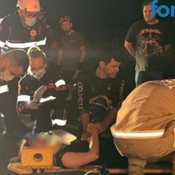 Colisão com vítimas graves mobiliza grande aparato na PR-495 e envolve santa-helenense