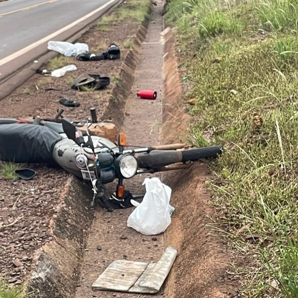 Motociclista com ferimentos graves em acidente entre D. Armando e Missal nesta madrugada