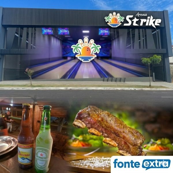 Churrasco do melhor e cerveja a 10 reais. É o domingo na Arena Strike!!!
