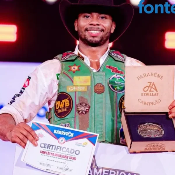 Peão de Sertanópolis é campeão do Barretos International Rodeo e leva R$ 300 mil