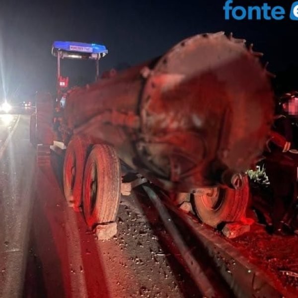 Colisão em série deixa dois feridos na PR-495, em Missal