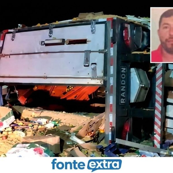 Identificado motorista paraguaio que morreu em tragédia (vídeo do local na hora) que matou outro caminhoneiro na noite passada