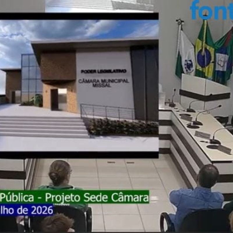 (Vídeo) Projeto que sinaliza de milhões para construir câmara nova em Missal contrasta até com “corte de lanche para idosos”