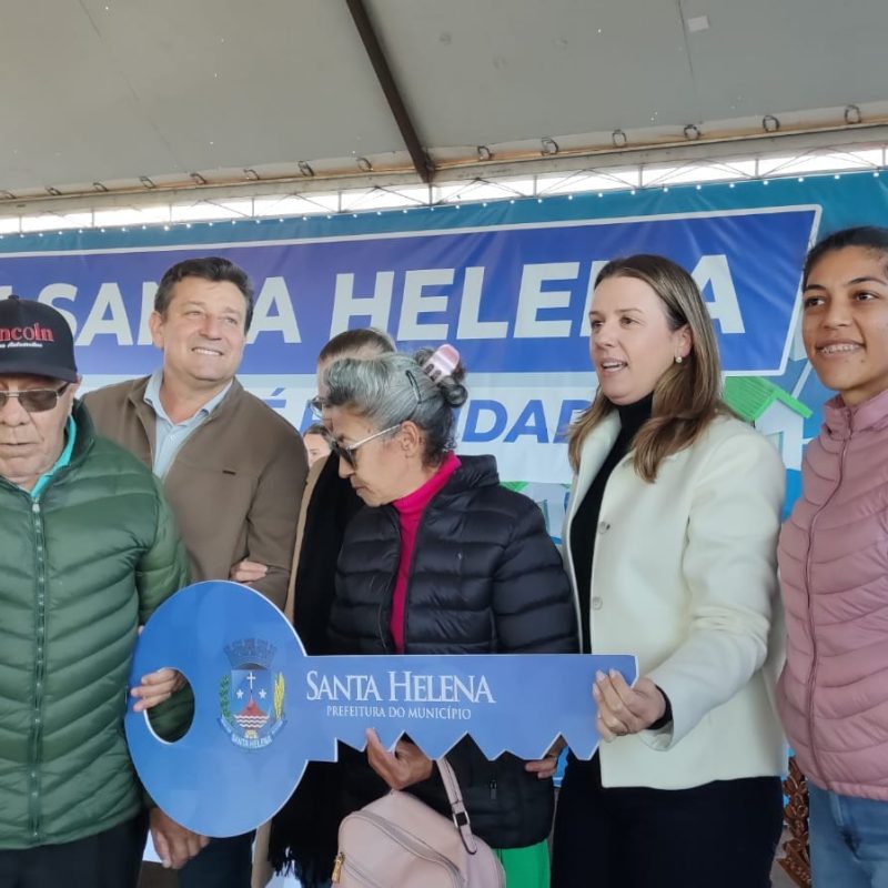 Sonho realizado de mais 115 famílias de Santa Helena… e mais casas virão