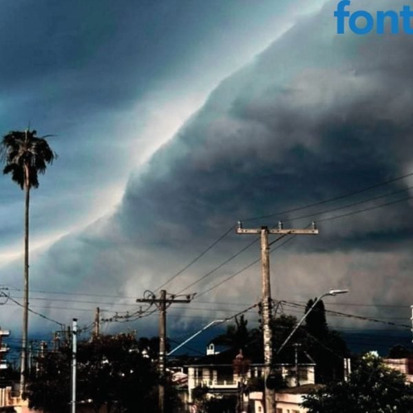 Ciclone extratropical e frente fria no RS podem afetar região Oeste do Paraná e Leste do Paraguai