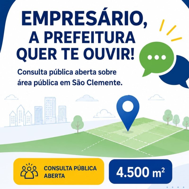 Prefeitura de Santa Helena abre consulta pública para definir o futuro de grande terreno na PR-317 em S. Clemente
