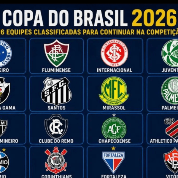 Definidos os 16 classificados para as oitavas de final da Copa do Brasil