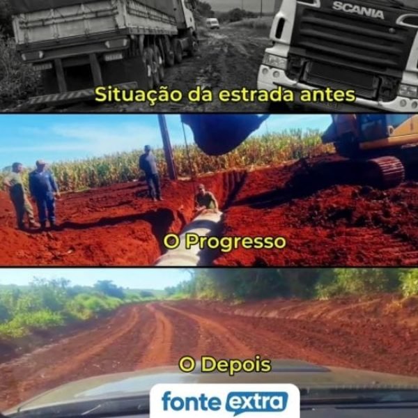 União em Sanga Funda/Itaipu Porã: comunidade e motoristas se mobilizam para recuperar estrada crítica no PY