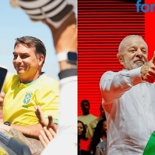 Bye-bye PT: Flávio abre 10 pontos de vantagem para Lula em votos válidos no 2º turno