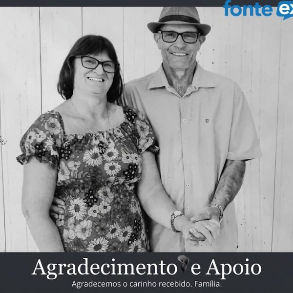 Nota de Agradecimento – Família de Pedro Paulo e Beatriz Teresinha Flach