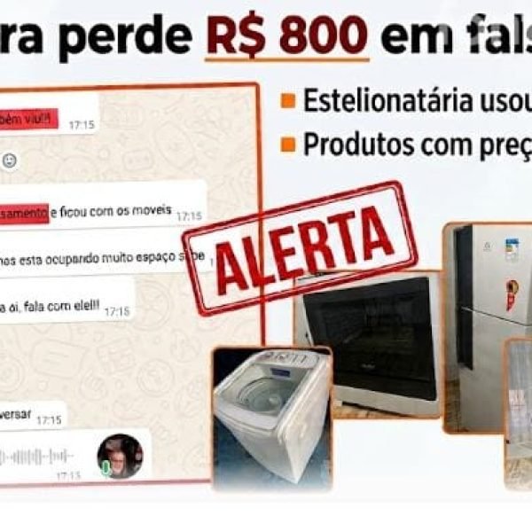 Pastora cai em golpe e perde R$ 800 em Santa Helena; trambiqueira usa Facebook para “vender” móveis e eletrodomésticos