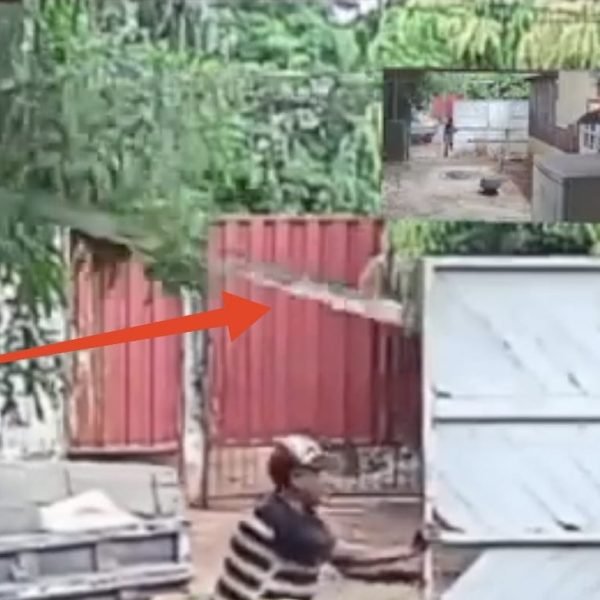 Homem morre ao abrir portão e cair viga de madeira sobre a cabeça em CDE