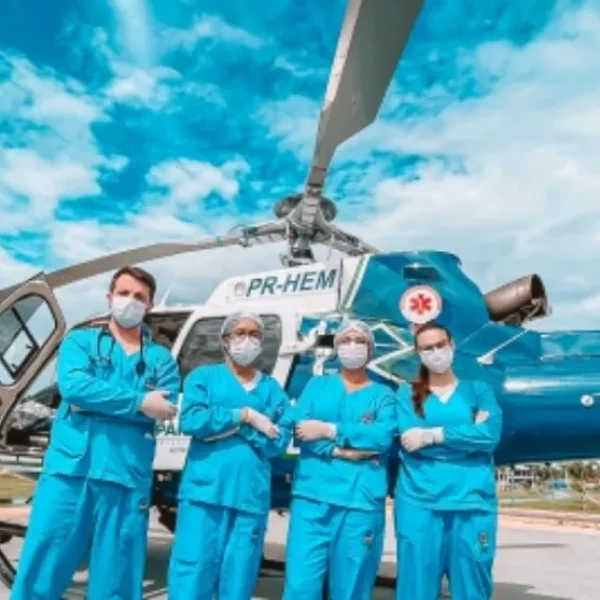 Santa-helenense que atua como médico em Guaíra, junto com equipe, ajudou salvar homem com edema agudo de pulmão