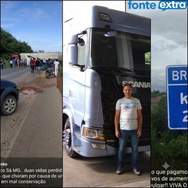 Caminhoneiro que morava em Santa Helena retrata as péssimas condições das estradas brasileiras e o desânimo da classe