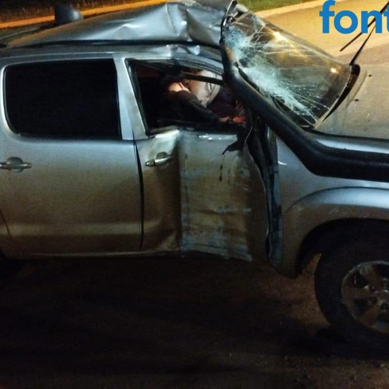Batida entre veículos deixa feridos em Mbaracayú no PY
