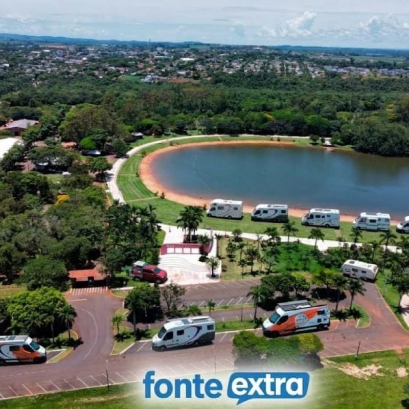 Santa Helena recebe maior caravana de motorhomes do Brasil nesta segunda-feira