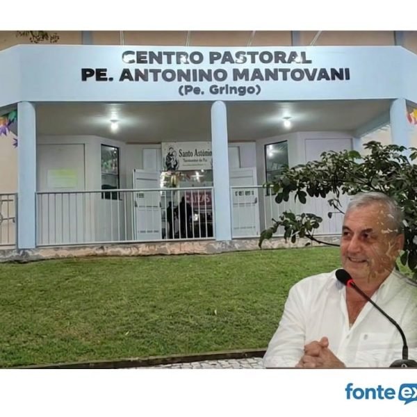 Padre Gringo, o pescador de almas, dá nome a Centro Social Católico de Santa Helena (vídeos)
