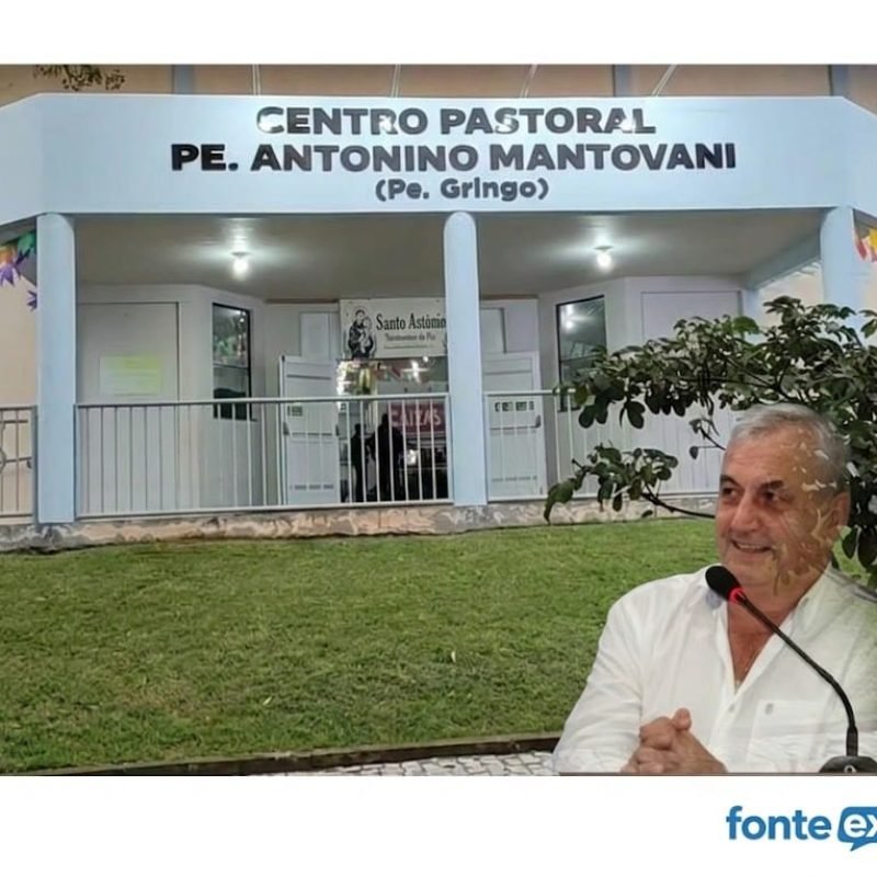 Padre Gringo, o pescador de almas, dá nome a Centro Social Católico de Santa Helena (vídeos)