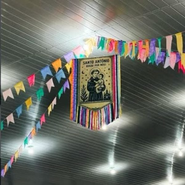 Tudo preparado para a grande festa do padroeiro católico de Santa Helena