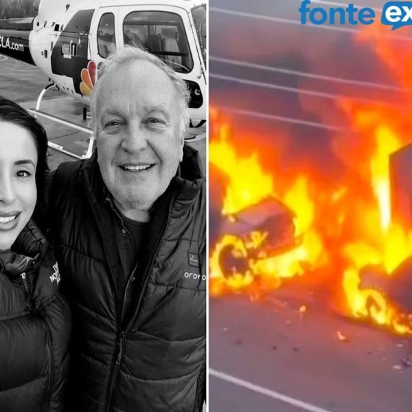 Repórter filma próprio acidente fatal de helicóptero. Piloto e outro morrem também (vídeo)