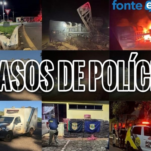 Carro de Missal com drogas, motorista bate e se manda, morte na aldeia e desaparecidos no lago