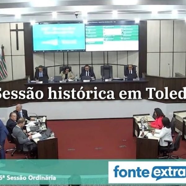 Assista ao vivo, sessão que pode cassar dois vereadores de Toledo. Decisão judicial já foi neste sentido, além de prisão