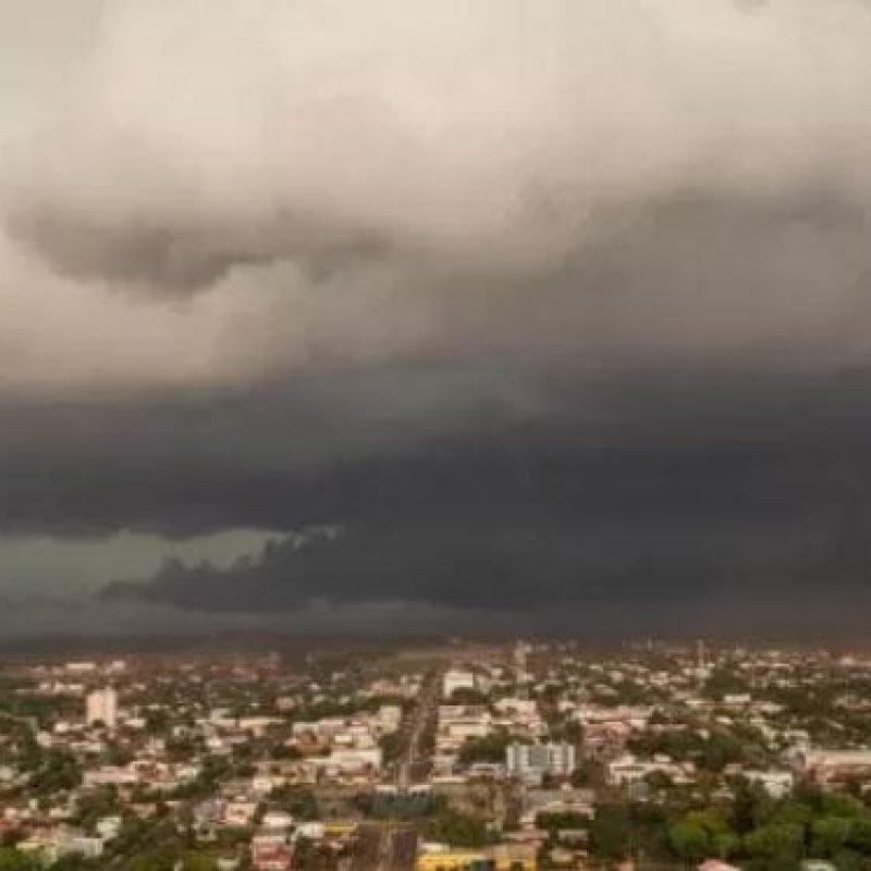 Quase 100% de chance de chover forte em Santa Helena e outros municípios da Costa Oeste nesta terça
