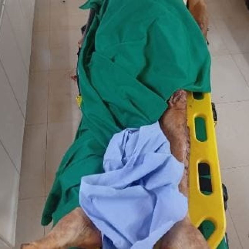 Menor ao celular estaria conduzindo trator que matou brasileiro em plantio de milho no Paraguai