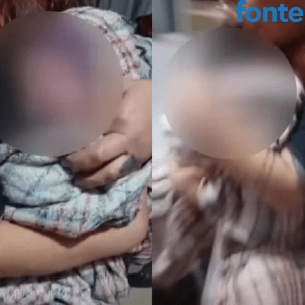 (Vídeo) Recém-nascida é encontrada dentro de sacola no quintal de uma casa em Piraquara, PR